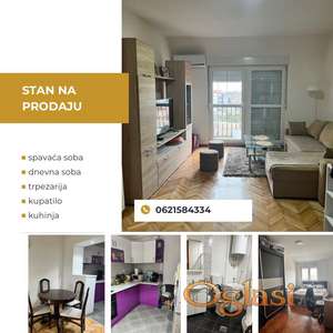 Prodajem jednoiposoban namešten stan - Ruma(centar)